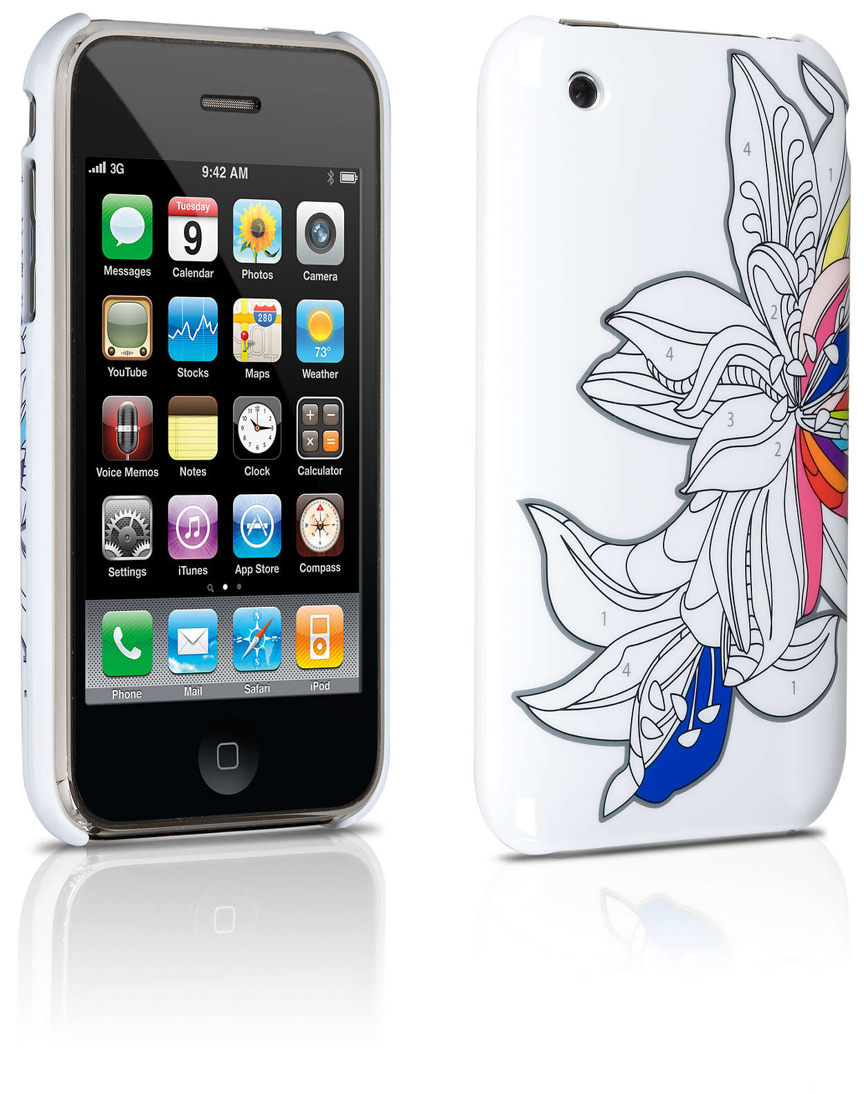 Philips DLM1306/17 mobile phone case Cover Multicolour, White – image 1