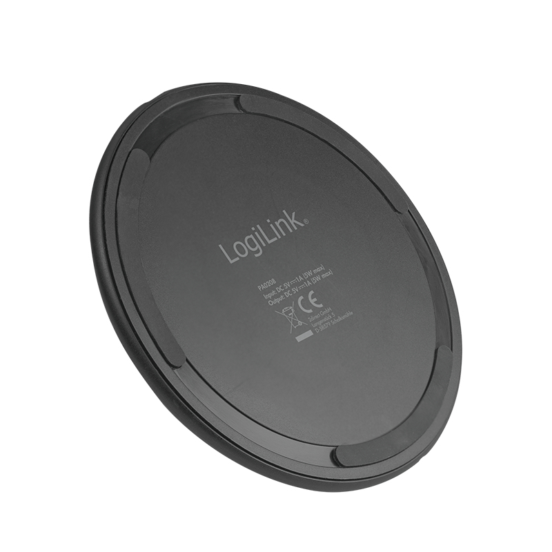 LogiLink PA0208 mobile device charger Smartphone Black USB Wireless charging Indoor – image 5