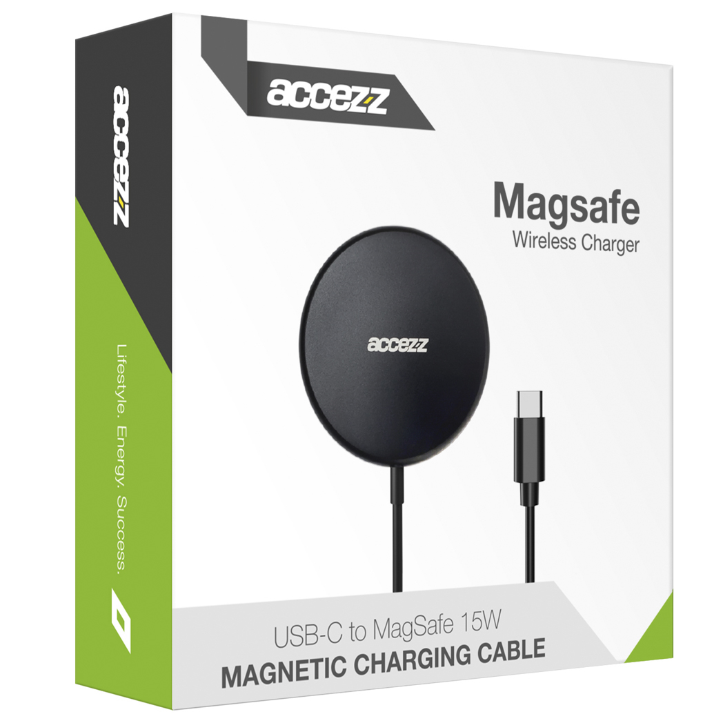 Accezz WIRELESSCHARGER50252701 mobile device charger Smartphone Black USB Wireless charging Fast charging Indoor – image 9