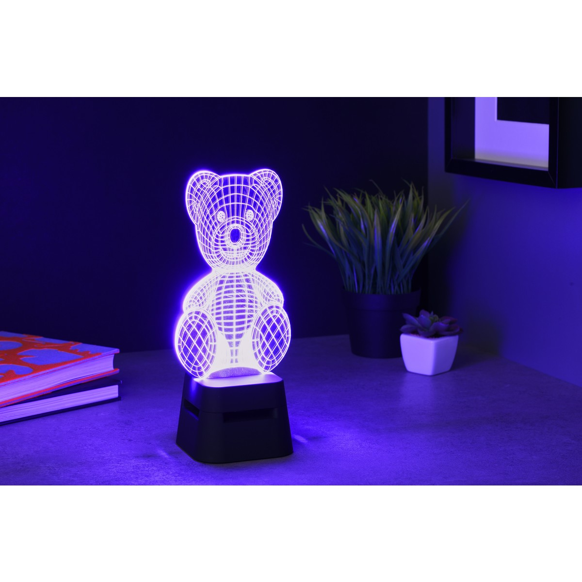 Tech Pop Speaker Bluetooth LED Lights Bear – image 2