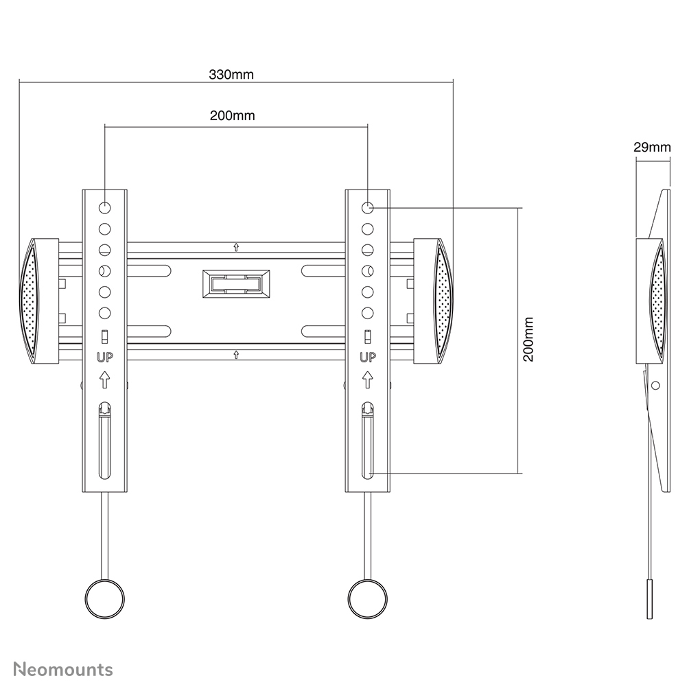 Neomounts tv wall mount – image 3