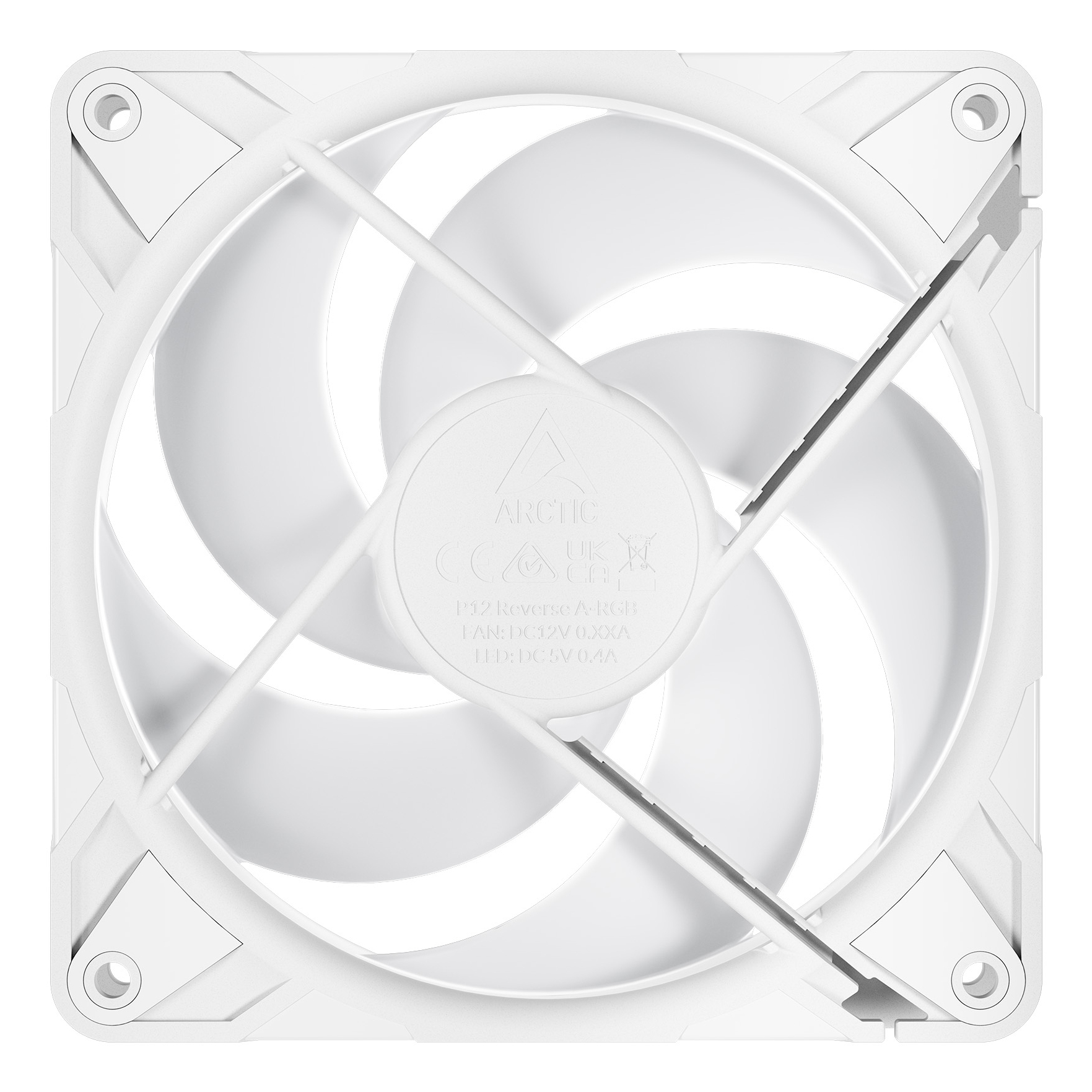 ARCTIC P12 Pro Reverse A-RGB (White) – image 5