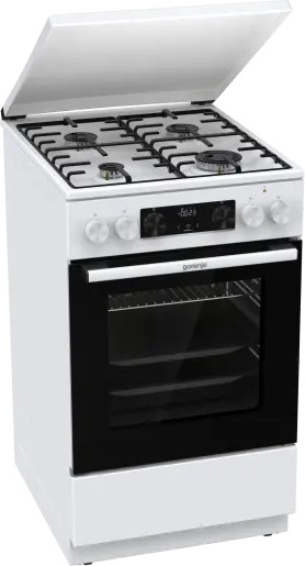 Gorenje G600 GK5C64WH cooker Freestanding cooker Electric Gas White – image 3
