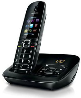 Philips CD6851B DECT telephone Caller ID Black