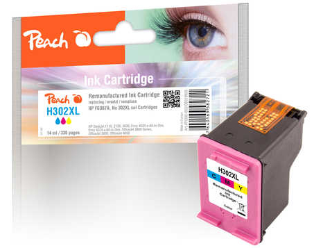 Peach PI300-652 ink cartridge Cyan, Magenta, Yellow