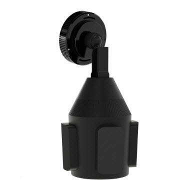 Hama Cupholder Smartphone Black Wireless charging Auto – image 1