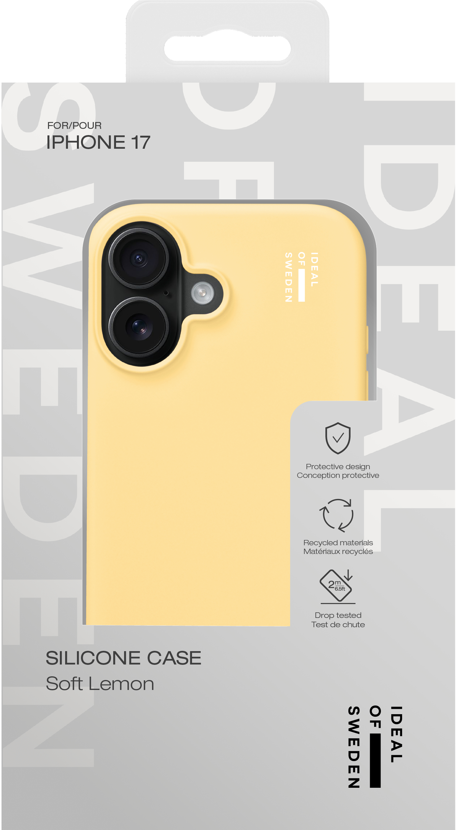 iDeal of Sweden Silicone Case iPhone 17 Soft Lemon – image 2