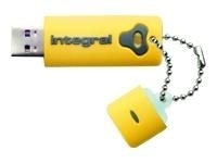 Integral 2GB USB DRIVE SPLASH YELLOW