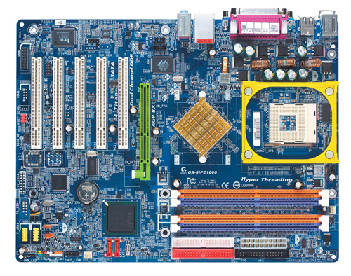 GIGABYTE GA-8IPE1000-G motherboard Socket 478 ATX