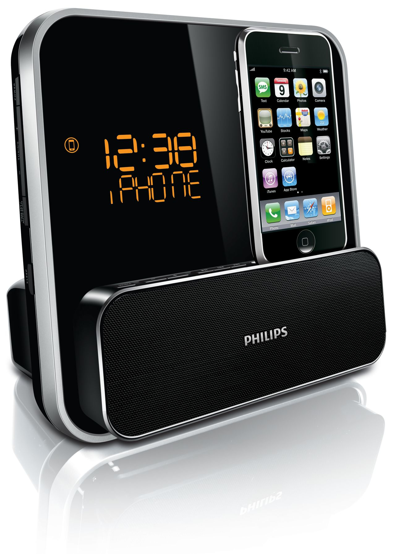 Philips DC315/37 docking speaker 2.0 channels