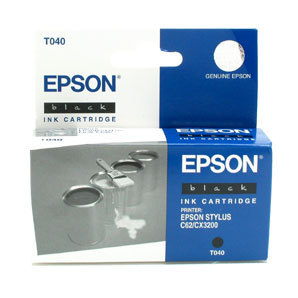 Epson Black Ink Cartridge 600sh Stylus C62 CX3200