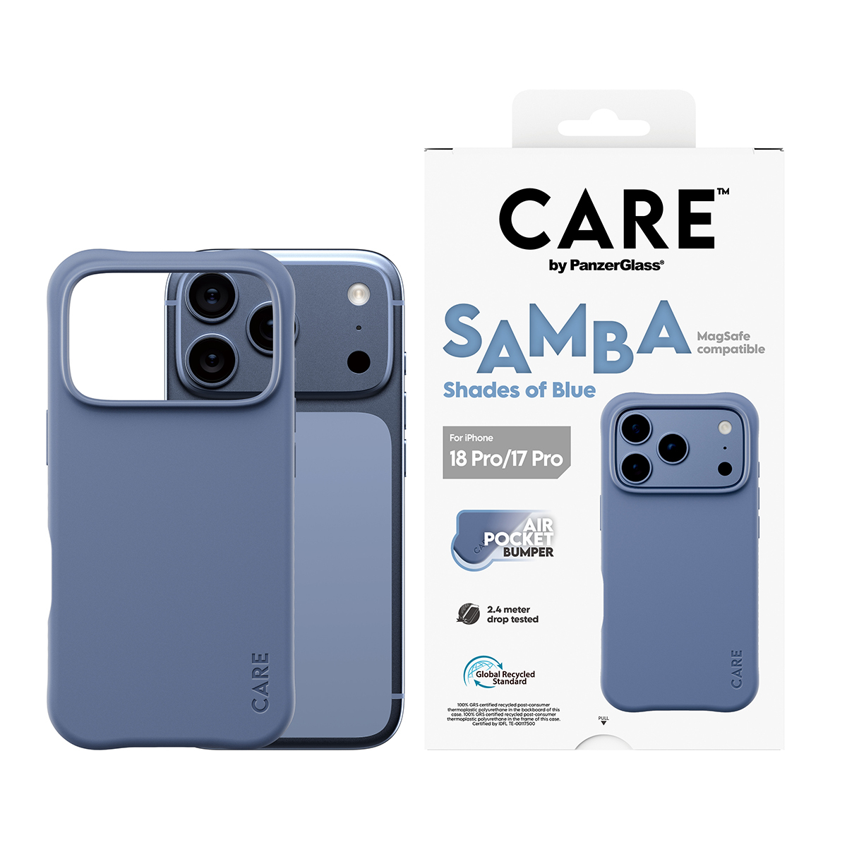 PanzerGlass CARE™ by PanzerGlass® Samba Case Shades of Blue w. MagSafe iPhone 18 Pro | 17 Pro – image 2