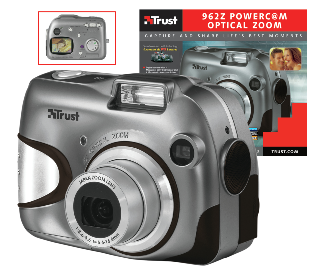 Trust 962Z POWERC@M OPTICAL ZOOM