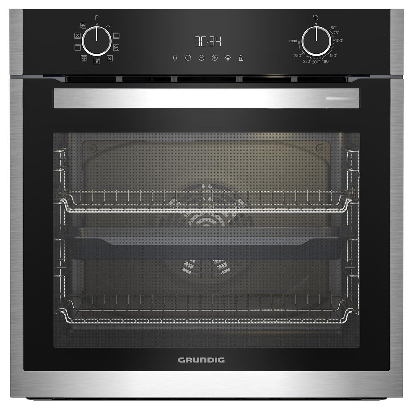 Grundig GEBM19300XC 72 litre Multifunction Oven – image 1