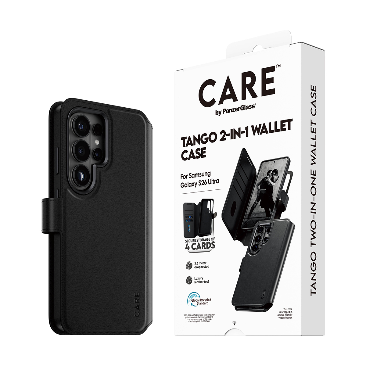 PanzerGlass CARE™ by PanzerGlass® Tango 2-in-1 Wallet Case w. Qi Samsung Galaxy S26 Ultra – image 7