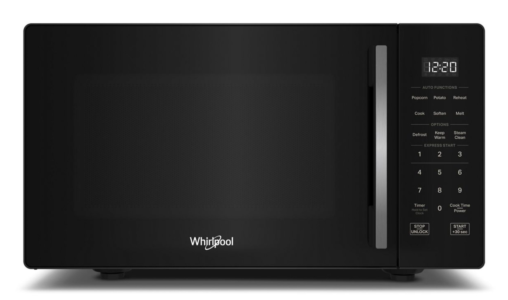 ميكروويف Whirlpool WMCS3019RB سطح طاولة 25 لتر أسود