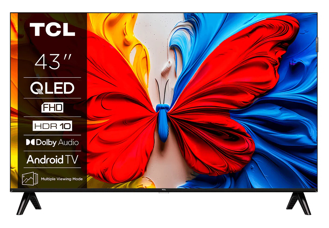 Téléviseur TCL 43V5C 43 QLED Full HD 1080p Google TV — photo 1