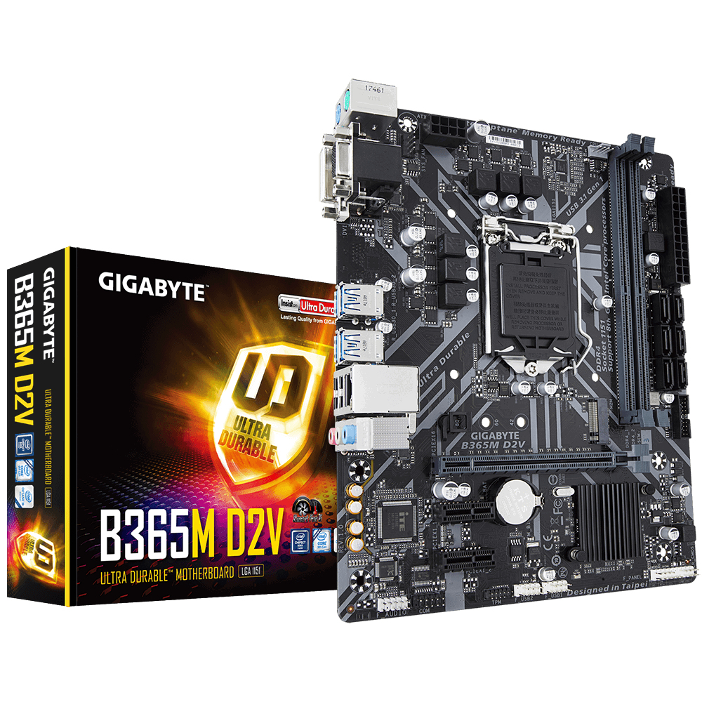 GIGABYTE B365M D2V – image 3