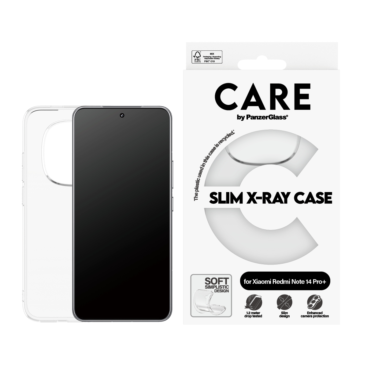 PanzerGlass CARE™ by PanzerGlass® X-Ray Case Xiaomi Redmi Note 14 Pro+ – image 2