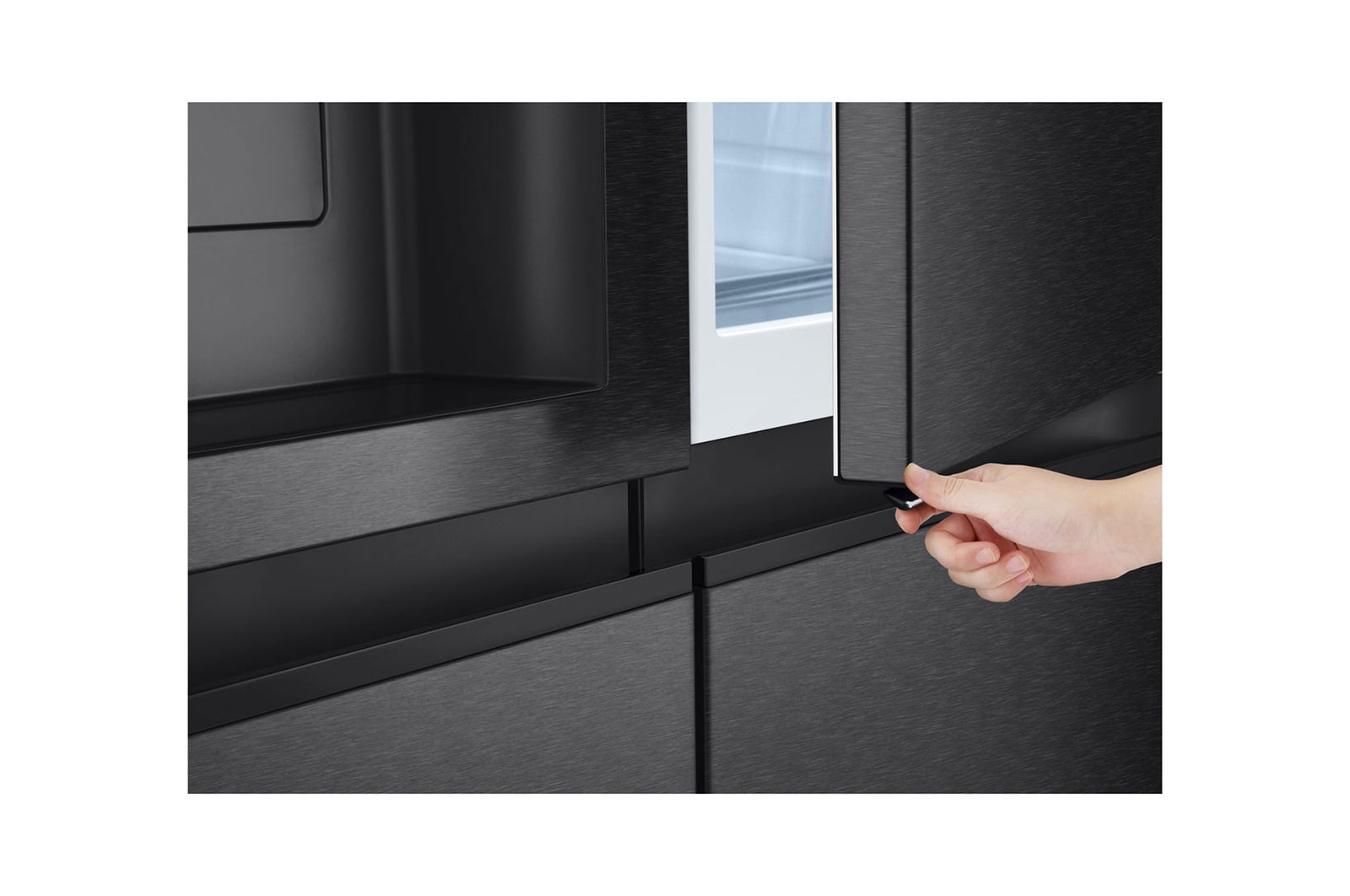 LG GSJC41EPPE side-by-side refrigerator Freestanding – image 9