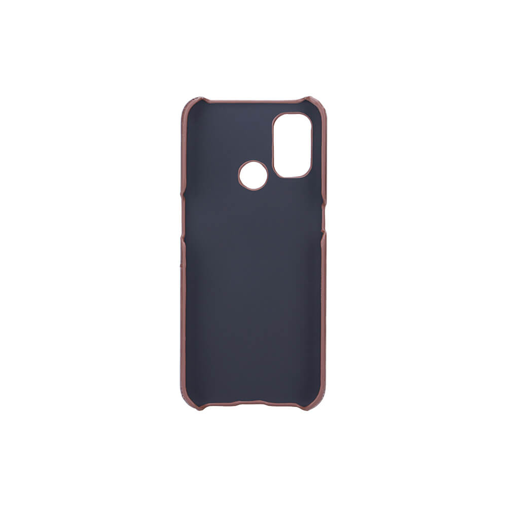 Onsala Mobile Cover Brown with Cardpocket Oneplus Nord N100 – image 4