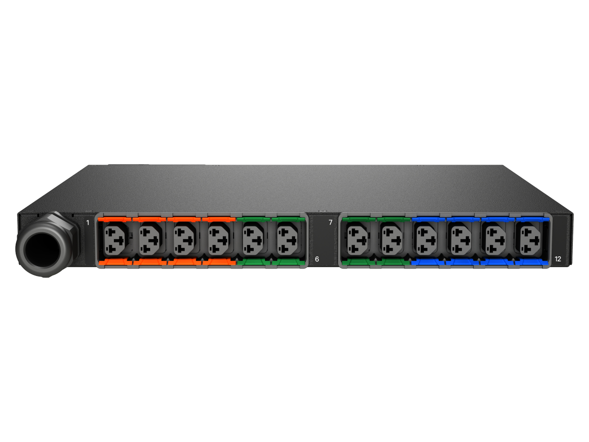 Vertiv Geist MGU3E1R5-12CF13-2PS56B2H10-S power distribution unit (PDU) 12 AC outlet(s) 0U Black – image 2