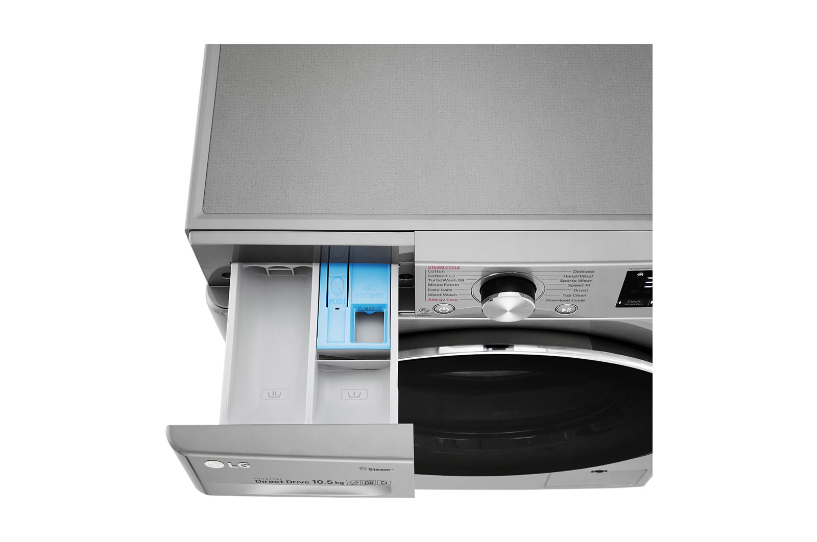 LG F4V710STS washing machine Front-load – image 7