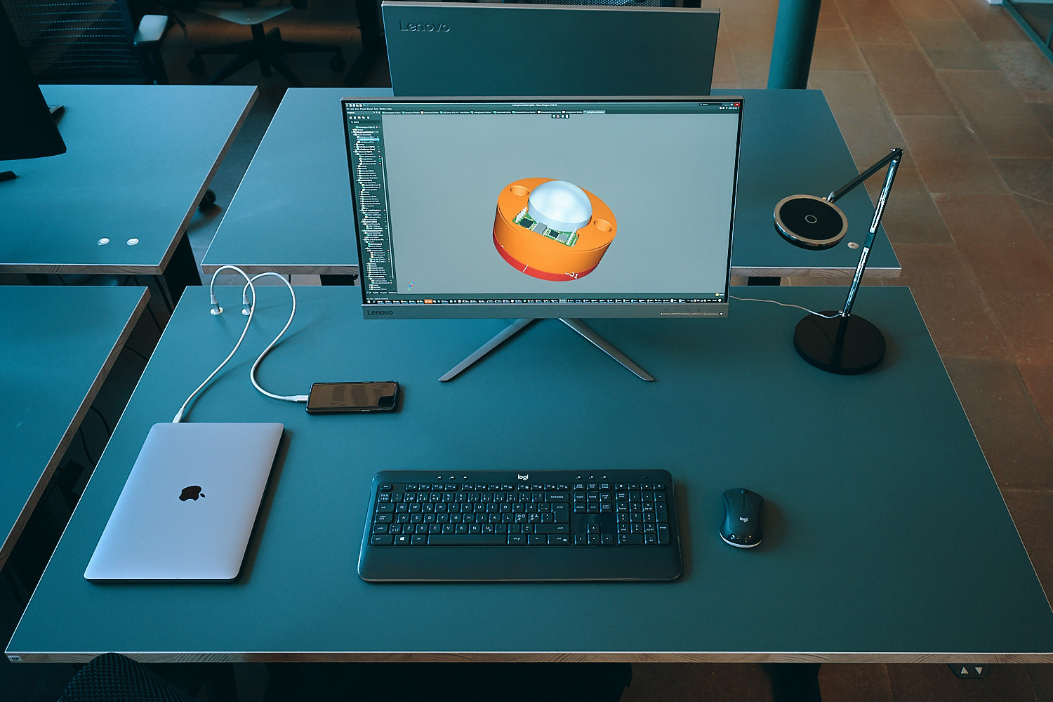 Resim Ochno O-DO-100-2 USB C Masa Montaj Hub