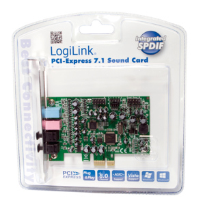 LogiLink PC0076 audio card Internal 7.1 channels PCI-E – image 2