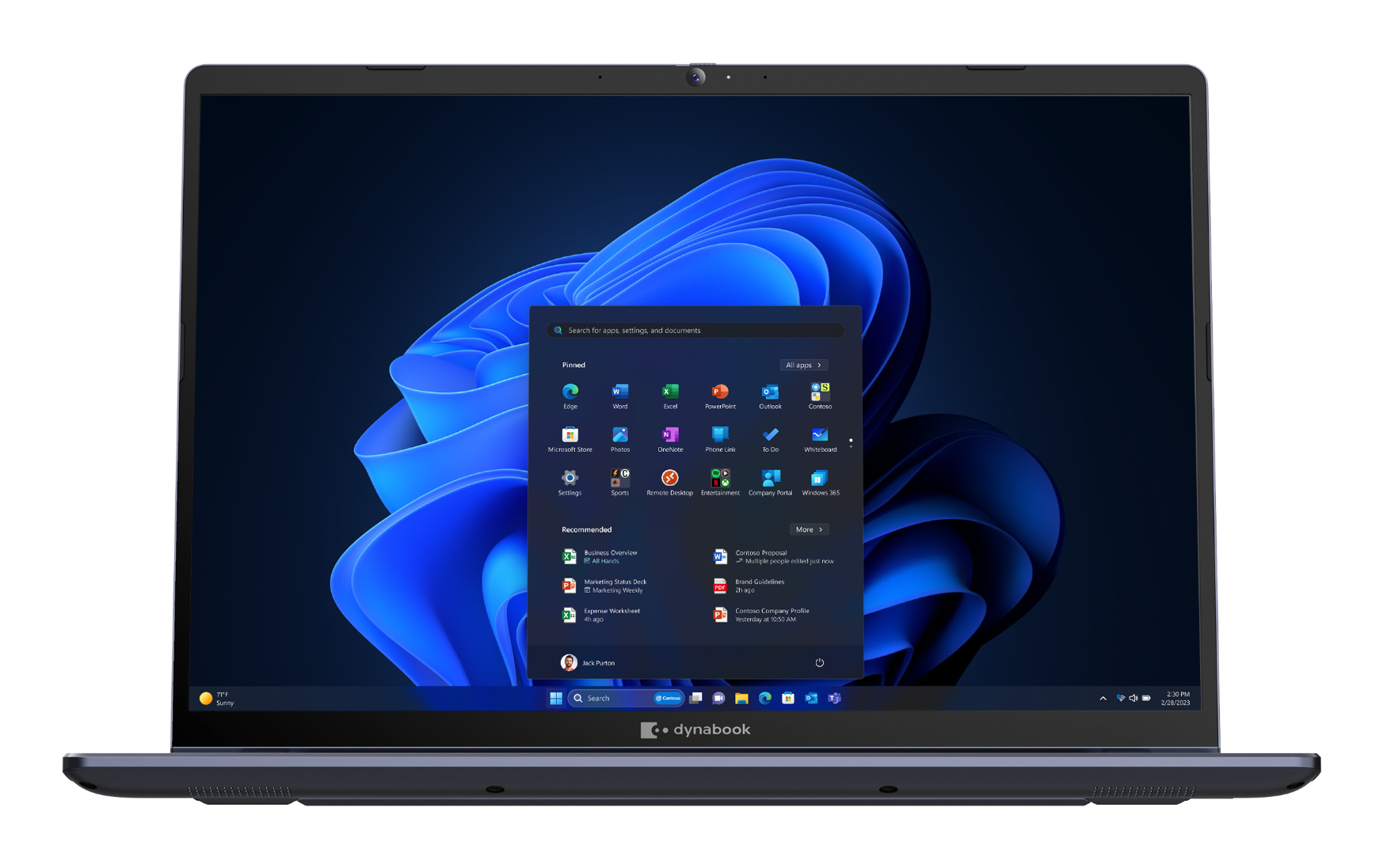 Dynabook Portégé X40-M Copilot+ PC Intel Core Ultra 7 155H Laptop