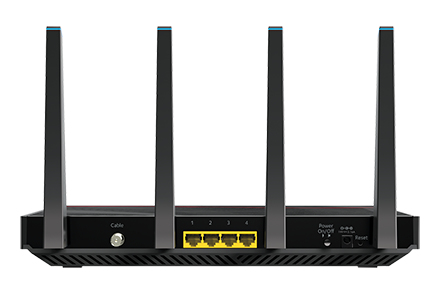 NETGEAR C7800-100NAS wireless router Gigabit Ethernet Dual-band (2.4 GHz – image 3
