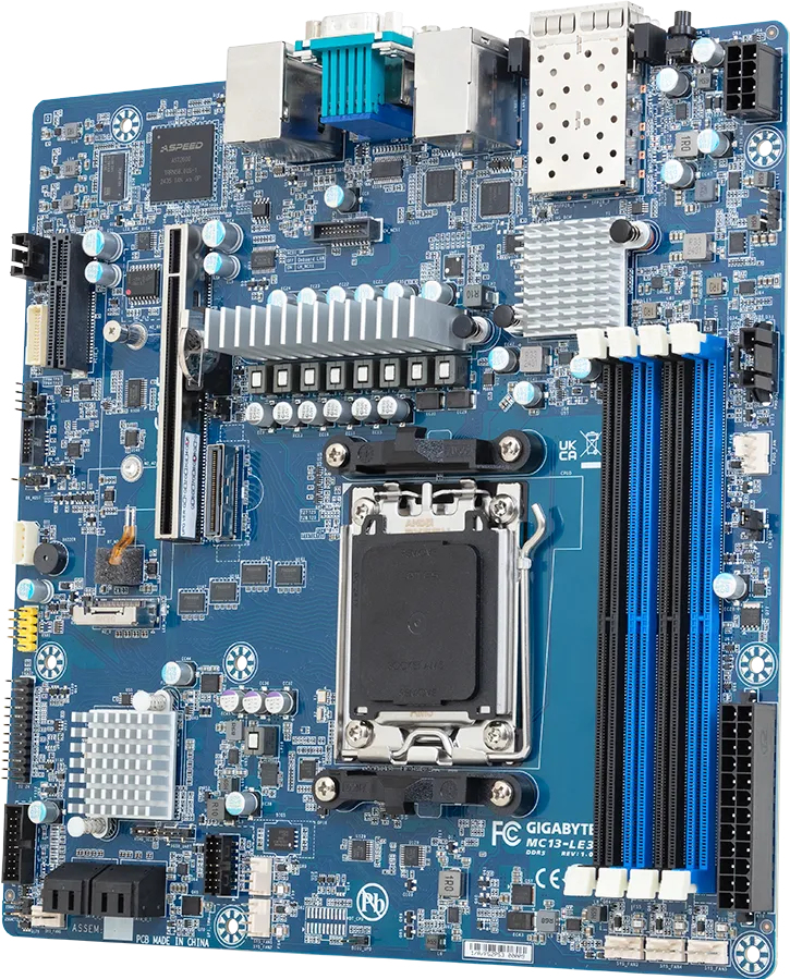 GIGABYTE MC13-LE3 AMD B650 Express Socket AM5 micro ATX – image 1