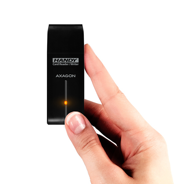 Axagon CRE-D4B card reader USB 2.0 Black – image 9