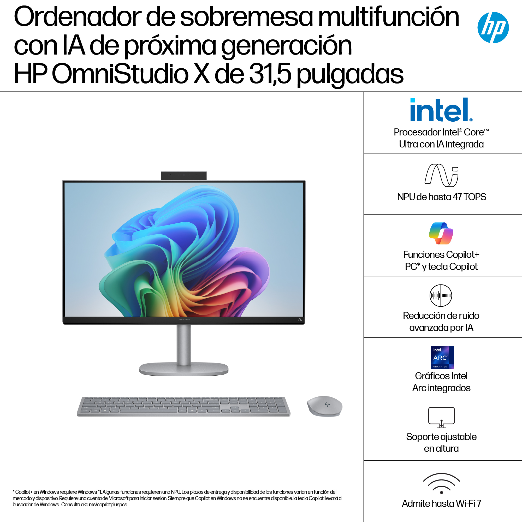 PC All in One HP OmniStudio X 32-c1006ns - imagen 4