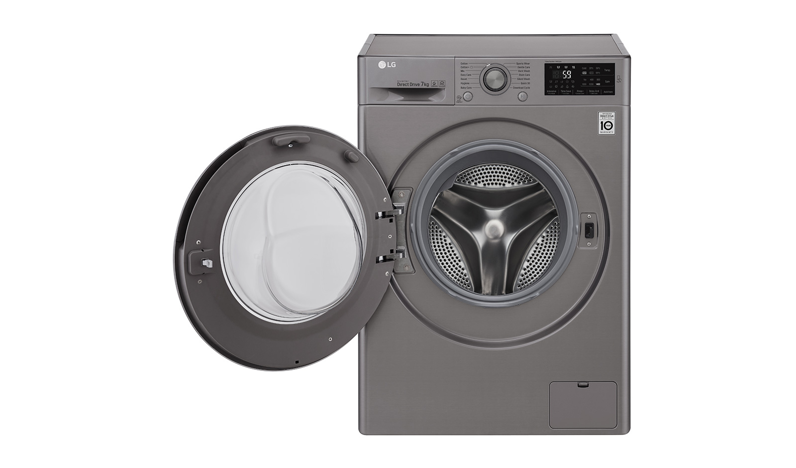 LG F4J5QN7S washing machine Front-load – image 9