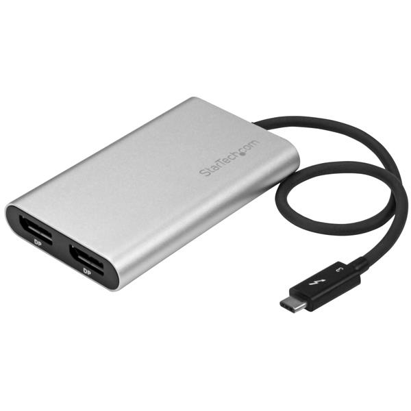 StarTech.com Thunderbolt 3 to Dual DisplayPort Adapter - 4K