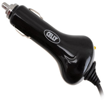 Celly CLAMINIUSB mobile device charger Mobile phone Black Cigar lighter Auto