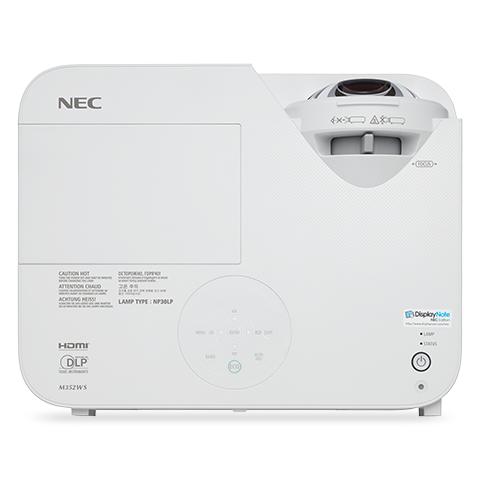 NEC NP-M352WS data projector Standard throw projector 3500 ANSI lumens DLP WXGA (1280x800) White – image 6