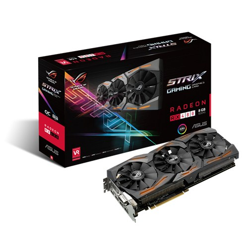ASUS Radeon RX 480 Strix Gaming – image 1
