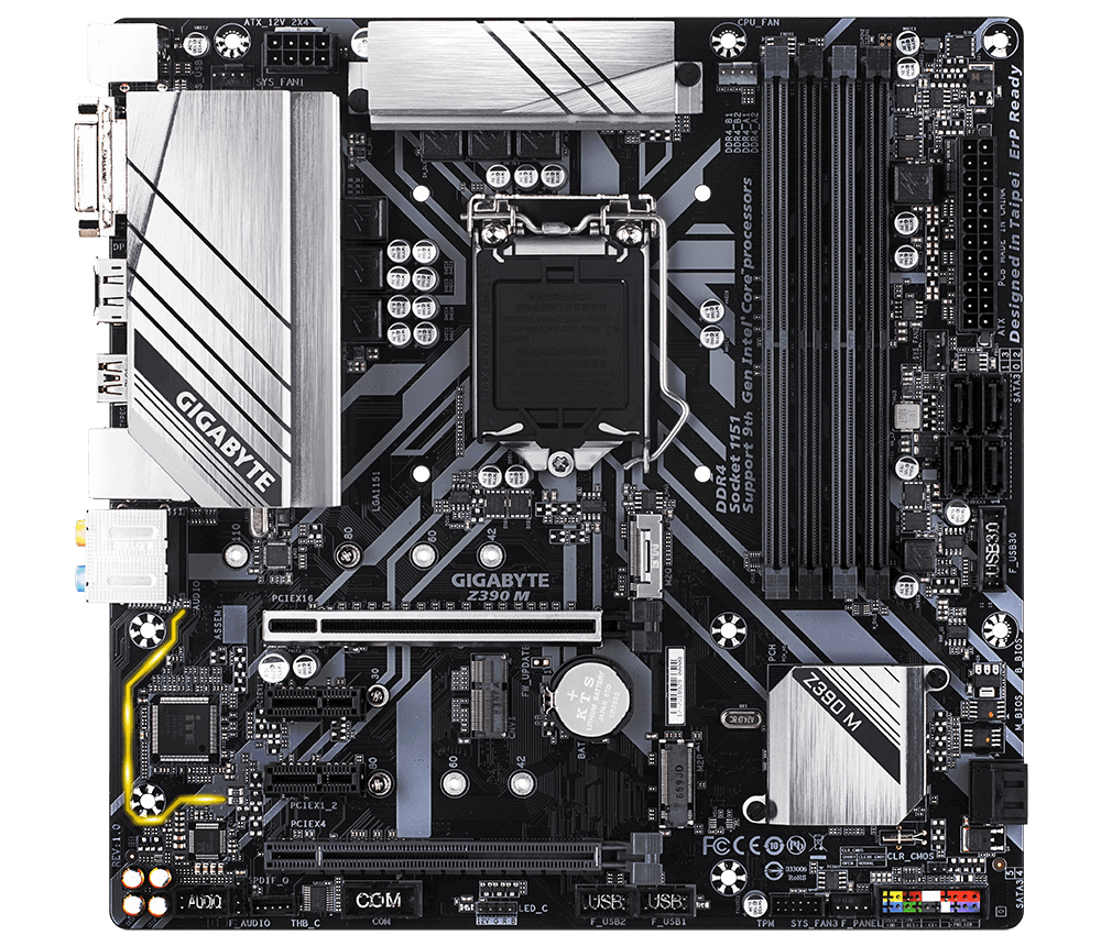 GIGABYTE Z390 M – image 3