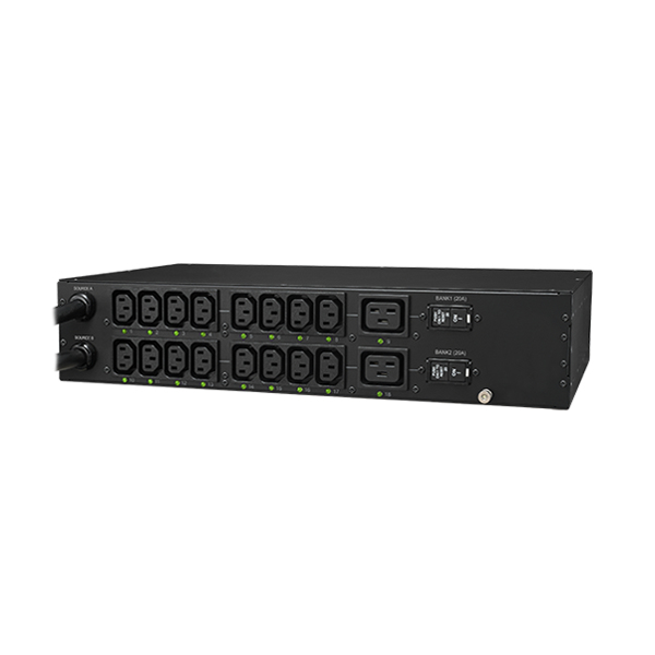 CyberPower PDU32SWHVCEE18ATNET power distribution unit (PDU) 18 AC outlet(s) 2U Black – image 2
