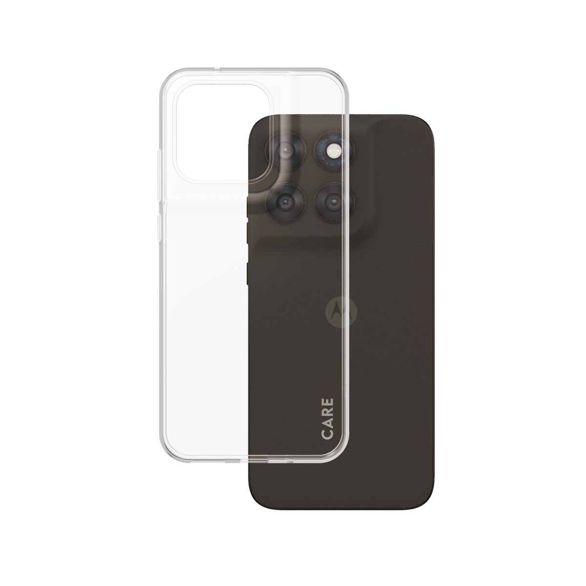 PanzerGlass CARE™ by PanzerGlass® TPU Case Transparent Motorola moto G77 | G67 – image 1