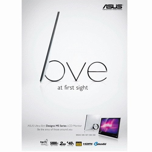 ASUS MS236H computer monitor – image 2