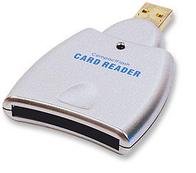 Manhattan 700528 card reader USB 2.0 Silver
