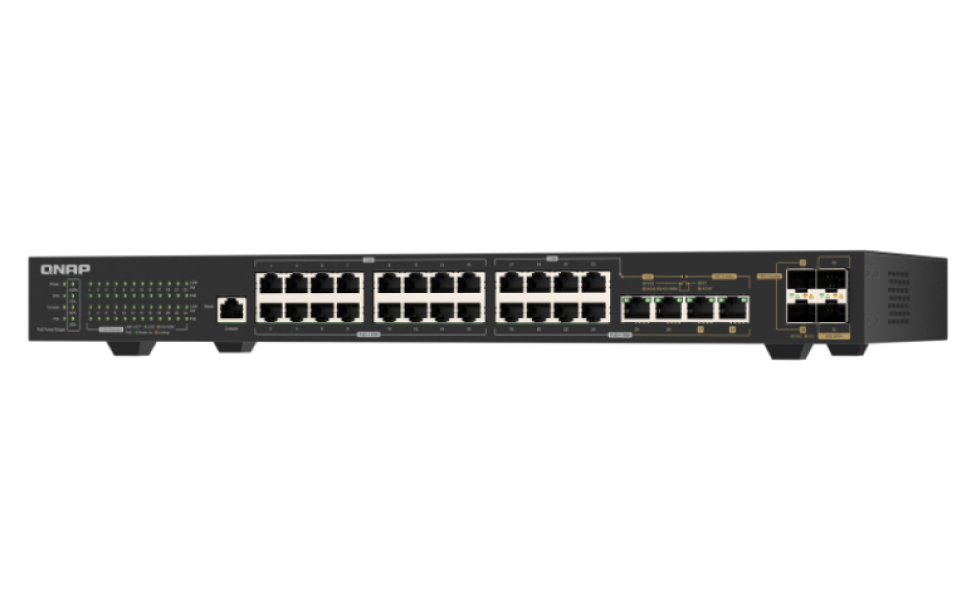 QNAP QSW-M2130P-2C2S26T network switch Managed L2 – image 3