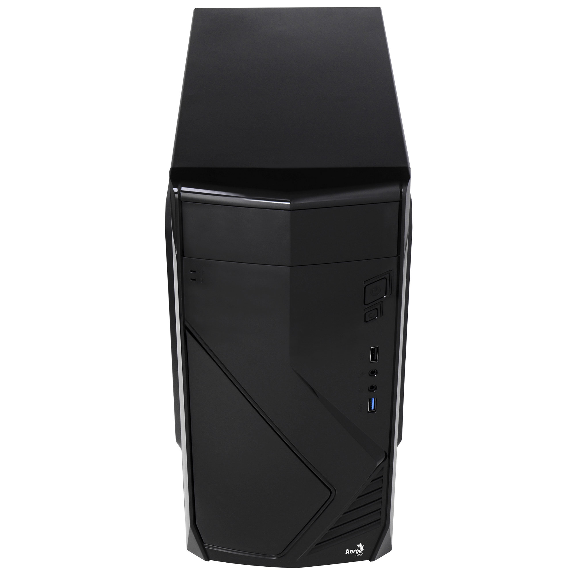 Aerocool CS102 computer case Midi Tower Black – image 2