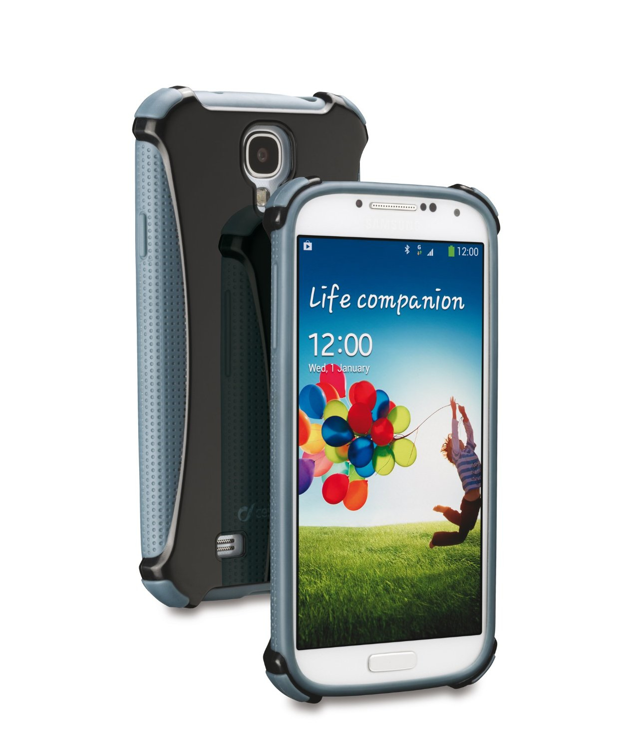 Cellularline HAMMERCGALAXYS4BK mobile phone case Cover Black