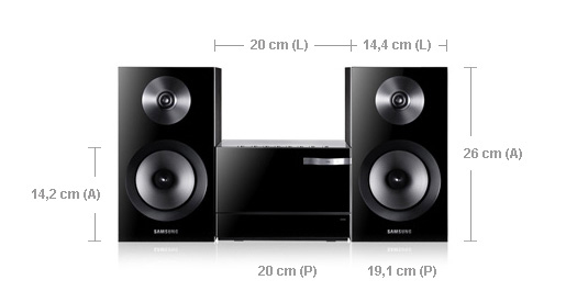 Samsung MM-E330 70 W Black – image 3