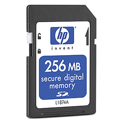 HP Photosmart 256 MB SD Card