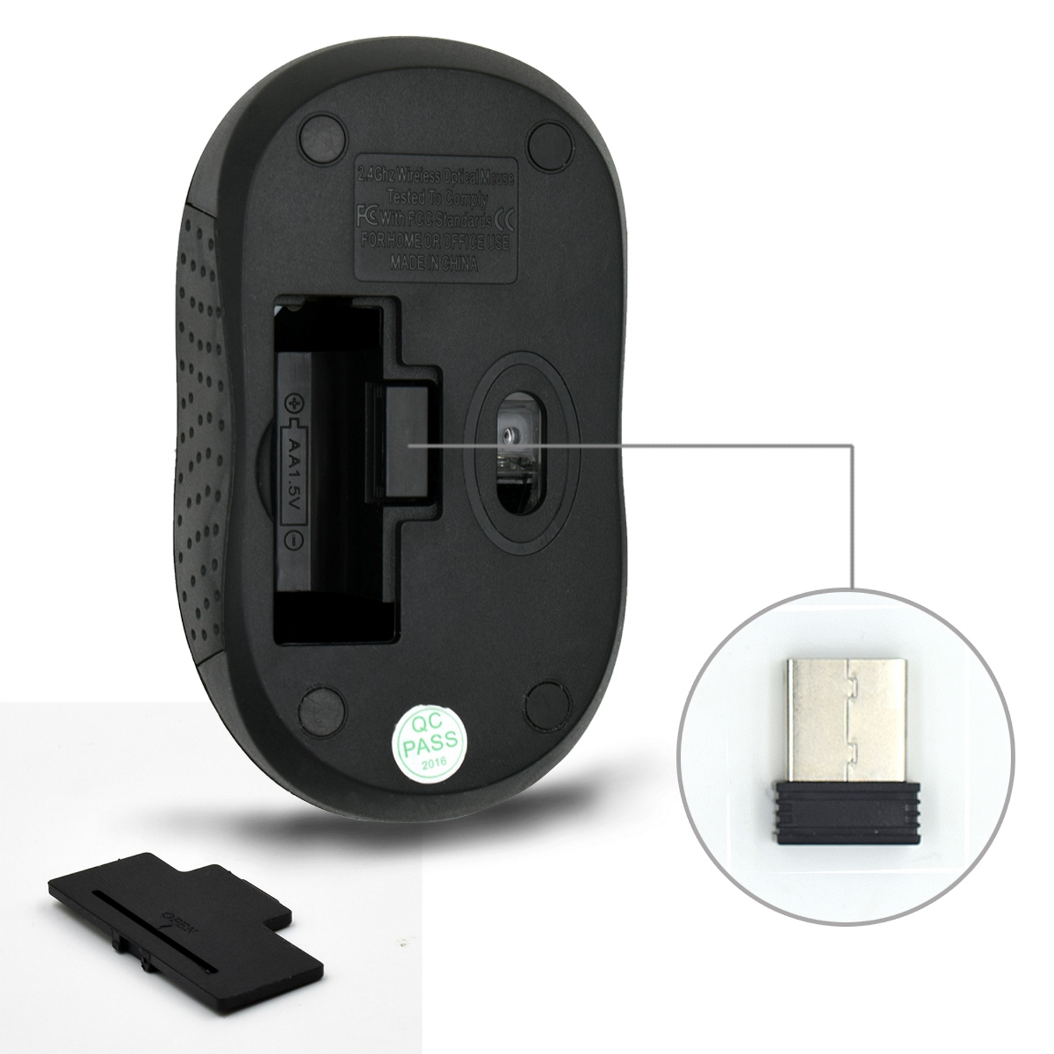 Ewent EW3224 mouse Travel Ambidextrous RF Wireless Optical 1000 DPI – image 4